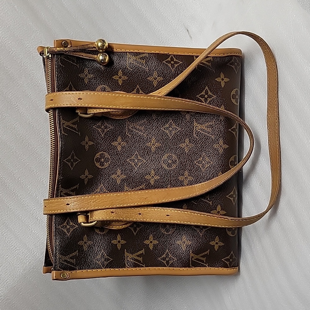 Authentic Louis Vuitton Popincourt Monogram Shoulder Bag